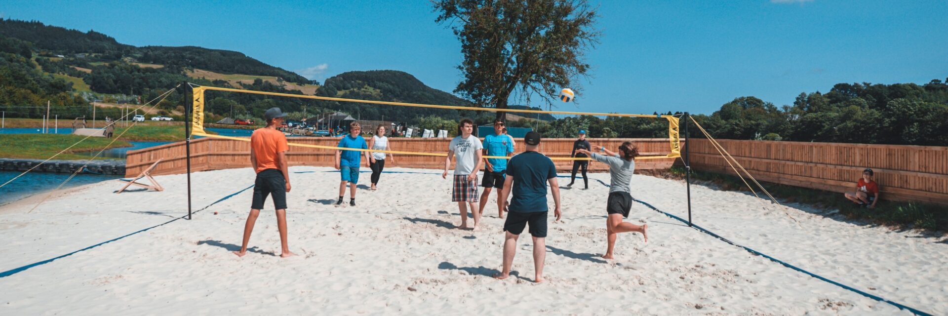 Beach hire banner