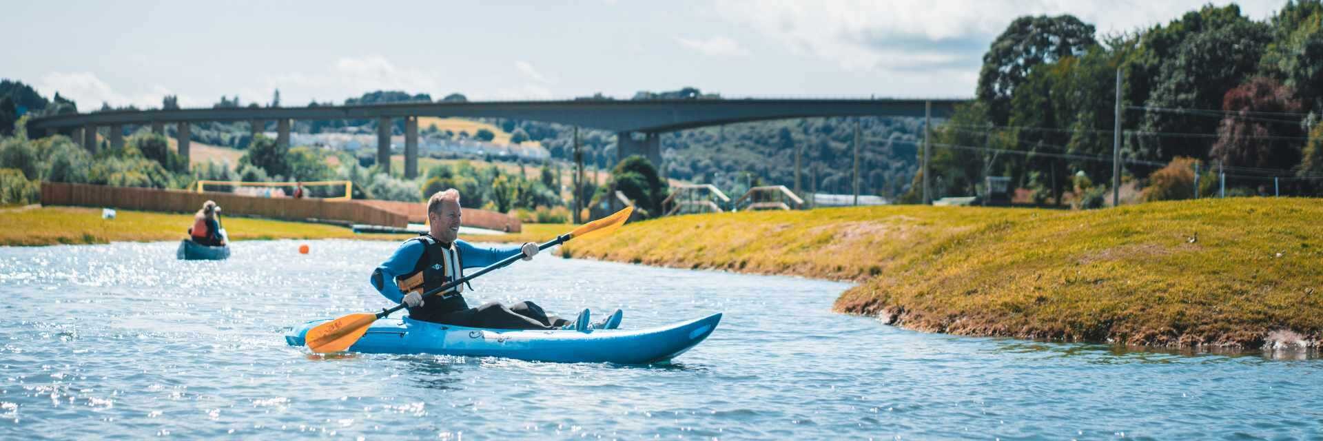 Kayaking UK fun introduction session